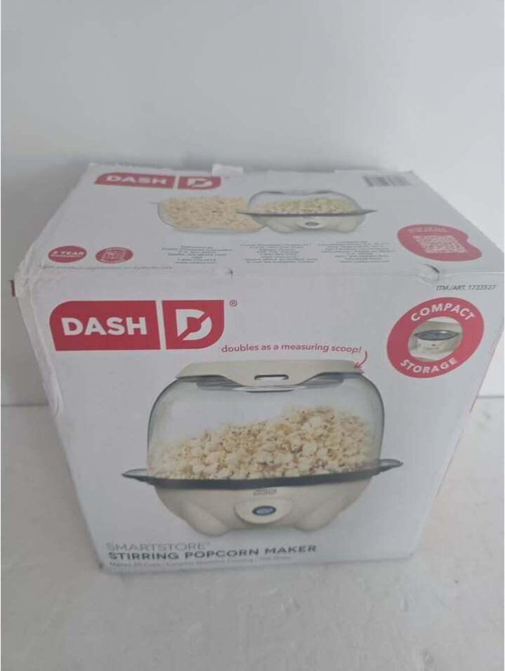 Dash SmartStore Stirring Popcorn Maker